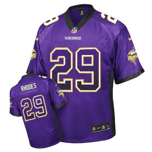 NEW Minnesota Vikings 29 Xavier Rhodes Purple Team Color Stitched NFL Elite Drift Fashion Jersey NEW Minnesota Vikings 29 Xavier Rhodes Purple Team Color Stitched NFL Elite Drift Fashion Jersey