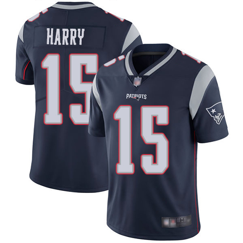 Patriots #15 N'Keal Harry Navy Blue Team Color Men's Stitched Football Vapor Untouchable Limited Jersey Patriots #15 N'Keal Harry Navy Blue Team Color Men's Stitched Football Vapor Untouchable Limited Jersey