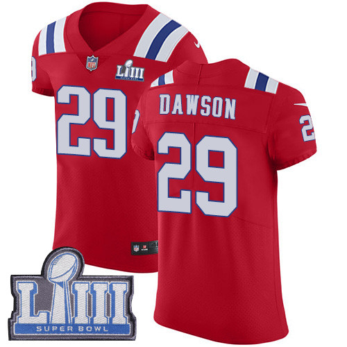 Nike Patriots #29 Duke Dawson Red Alternate Super Bowl LIII Bound Men's Stitched NFL Vapor Untouchable Elite Jersey Nike Patriots #29 Duke Dawson Red Alternate Super Bowl LIII Bound Men's Stitched NFL Vapor Untouchable Elite Jersey