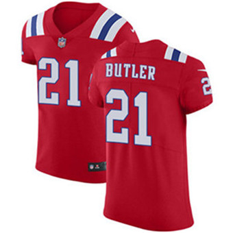 Nike Patriots #21 Malcolm Butler Red Alternate Men's Stitched NFL Vapor Untouchable Elite Jersey Nike Patriots #21 Malcolm Butler Red Alternate Men's Stitched NFL Vapor Untouchable Elite Jersey