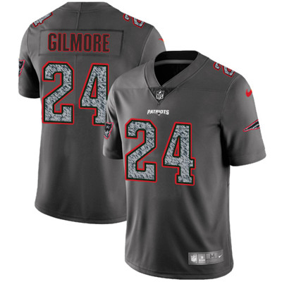 Nike Patriots #24 Stephon Gilmore Gray Static Men's NFL Vapor Untouchable Game Jersey Nike Patriots #24 Stephon Gilmore Gray Static Men's NFL Vapor Untouchable Game Jersey