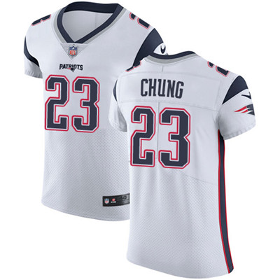 Nike Patriots #23 Patrick Chung White Men's Stitched NFL Vapor Untouchable Elite Jersey Nike Patriots #23 Patrick Chung White Men's Stitched NFL Vapor Untouchable Elite Jersey