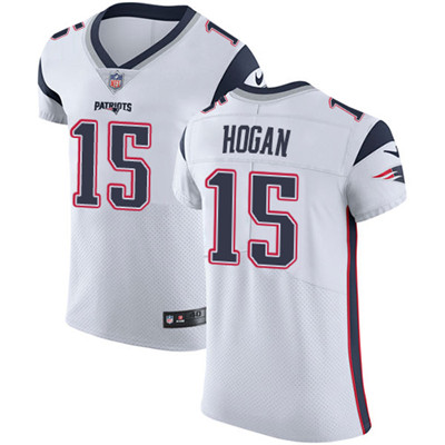Nike Patriots #15 Chris Hogan White Men's Stitched NFL Vapor Untouchable Elite Jersey Nike Patriots #15 Chris Hogan White Men's Stitched NFL Vapor Untouchable Elite Jersey