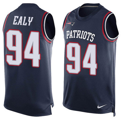 Nike Patriots #94 Kony Ealy Navy Blue Team Color Men's Stitched NFL Limited Tank Top Jersey Nike Patriots #94 Kony Ealy Navy Blue Team Color Men's Stitched NFL Limited Tank Top Jersey