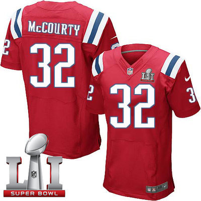 Nike Patriots #32 Devin McCourty Red Alternate Super Bowl LI 51 Men's Stitched NFL Elite Jersey Nike Patriots #32 Devin McCourty Red Alternate Super Bowl LI 51 Men's Stitched NFL Elite Jersey