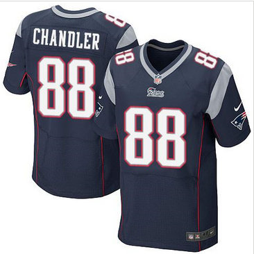 Nike New England Patriots #88 Scott Chandler Navy Blue Team Color Men's Stitched NFL Elite Jersey Nike New England Patriots #88 Scott Chandler Navy Blue Team Color Men's Stitched NFL Elite Jersey