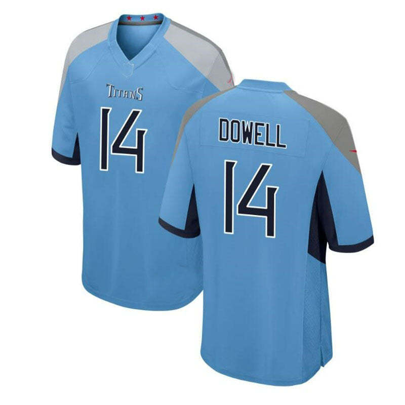 Tennessee Titans #14 Colton Dowell Light Blue Stitched Vapor Limited Football Jerseys Tennessee Titans #14 Colton Dowell Light Blue Stitched Vapor Limited Football Jerseys