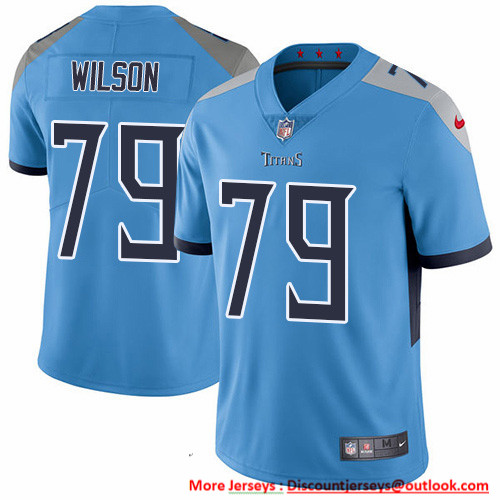 Nike Titans #79 Isaiah Wilson Light Blue Alternate Men's Stitched NFL Vapor Untouchable Limited Jersey Nike Titans #79 Isaiah Wilson Light Blue Alternate Men's Stitched NFL Vapor Untouchable Limited Jersey