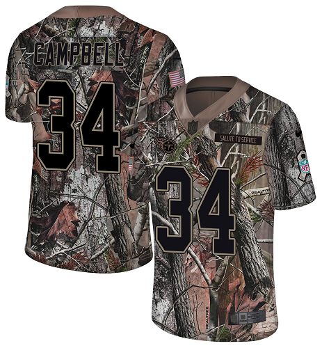 Nike Titans #34 Earl Campbell Camo Men's Stitched NFL Limited Rush Realtree Jersey Nike Titans #34 Earl Campbell Camo Men's Stitched NFL Limited Rush Realtree Jersey