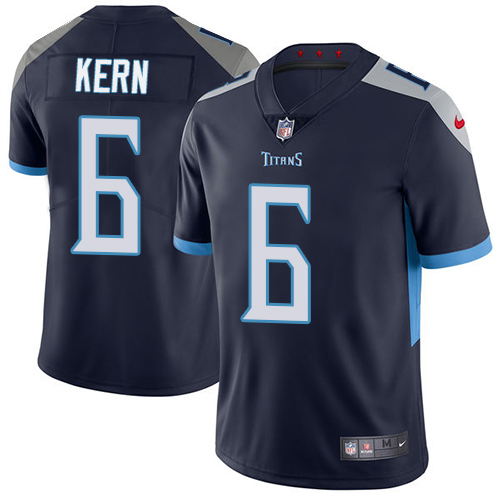 Nike Titans #6 Brett Kern Navy Blue Alternate Men's Stitched NFL Vapor Untouchable Limited Jersey Nike Titans #6 Brett Kern Navy Blue Alternate Men's Stitched NFL Vapor Untouchable Limited Jersey