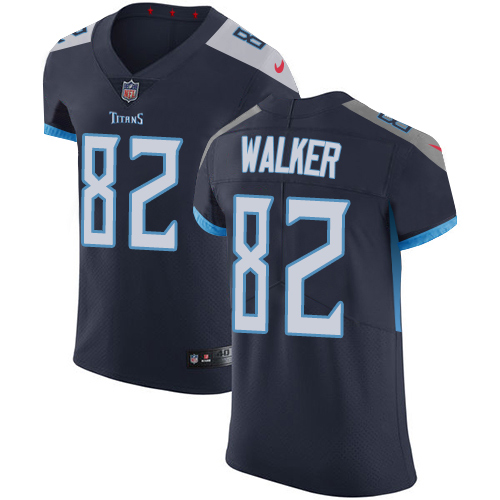 Nike Titans #82 Delanie Walker Navy Blue Alternate Men's Stitched NFL Vapor Untouchable Elite Jersey Nike Titans #82 Delanie Walker Navy Blue Alternate Men's Stitched NFL Vapor Untouchable Elite Jersey