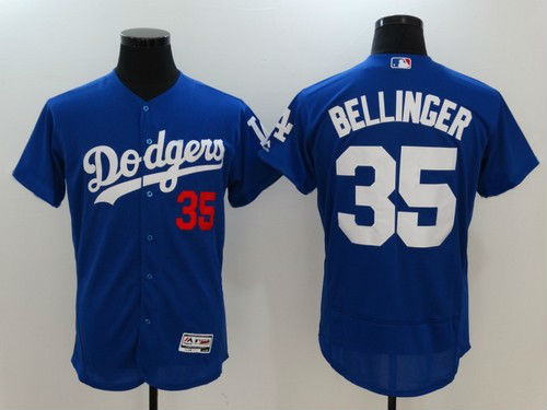 Dodgers #35 Cody Bellinger Blue Flexbase Authentic Collection Stitched MLB Jersey