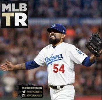 Los Angeles Dodgers #54 Sergio Romo Flex Base White Authentic Collection Stitched MLB Jersey Los Angeles Dodgers #54 Sergio Romo Flex Base White Authentic Collection Stitched MLB Jersey