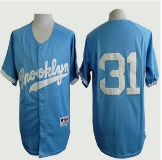 Los Angeles Dodgers #31 Joc Pederson Light Blue Cooperstown Stitched Baseball Jersey Los Angeles Dodgers #31 Joc Pederson Light Blue Cooperstown Stitched Baseball Jersey