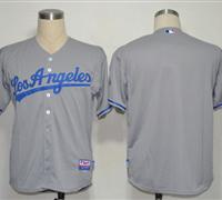 Los Angeles Dodgers Blank grey MLB jerseys