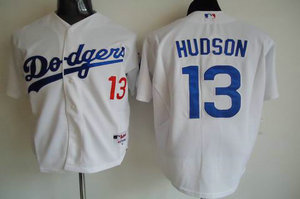 los angeles dodgers 13 hudson white