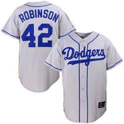 Los Angeles Dodgers Robinson 42 white jersey