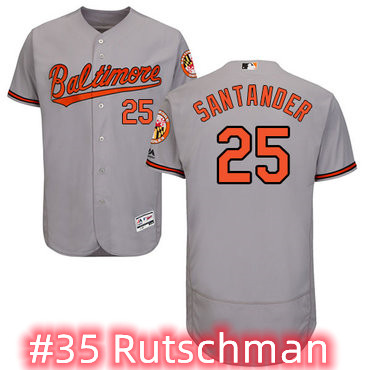 Baltimore Orioles #35 Adley Rutschman Grey Flexbase Jersey Baltimore Orioles #35 Adley Rutschman Grey Flexbase Jersey