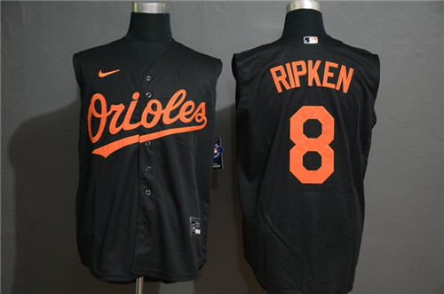 Orioles 8 Cal Ripken Jr Navy Nike Cool Base Sleeveless Jersey Orioles 8 Cal Ripken Jr Navy Nike Cool Base Sleeveless Jersey