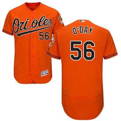 Orioles #56 Darren O'Day Orange Flexbase Authentic Collection Stitched MLB Jersey Orioles #56 Darren O'Day Orange Flexbase Authentic Collection Stitched MLB Jersey