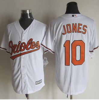 Baltimore Orioles #10 Adam Jones White New Cool Base Baseball Jersey Baltimore Orioles #10 Adam Jones White New Cool Base Baseball Jersey