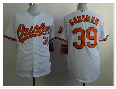 Baltimore Orioles #39 Kevin Gausman White Cool Base Stitched Baseball Jersey