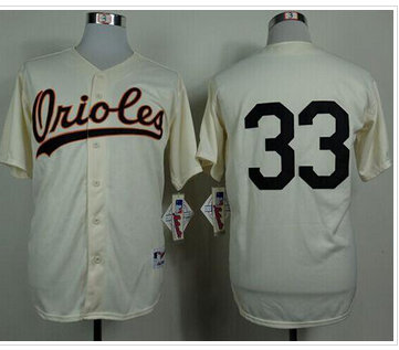 Baltimore Orioles #33 Eddie Murray Cream 1954 Turn Back The Clock Stitched Baseball Jersey Baltimore Orioles #33 Eddie Murray Cream 1954 Turn Back The Clock Stitched Baseball Jersey