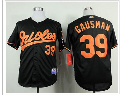 Baltimore Orioles #39 Kevin Gausman Black Cool Base Stitched Baseball Jersey