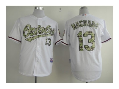 mlb jerseys baltimore orioles #13 machado white(number camo) mlb jerseys baltimore orioles #13 machado white(number camo)