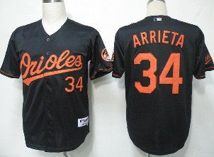 Baltimore Orioles 34 Arrieta Black MLB Jerseys Baltimore Orioles 34 Arrieta Black MLB Jerseys