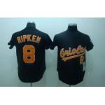 mlb baltimore orioles #8 ripken m&n black mlb baltimore orioles #8 ripken m&n black