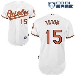 MLB Baltimore Orioles Tatum white cool base jerseys