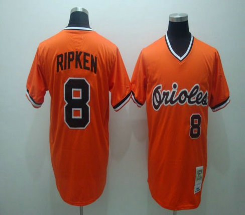 MLB Jerseys #8 RIPKEN Baltimore Orioles orange Jerseys MLB Jerseys #8 RIPKEN Baltimore Orioles orange Jerseys