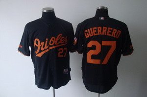 Baltimore Orioles 27 Vladimir guerrero DK Blue jerseys Cool base