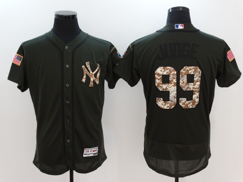Yankees #99 Aaron Judge Black Flexbase Authentic Men's Stitched MLB Jersey
