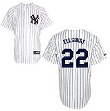 New York Yankees #22 Replica Jacoby Ellsbury Home Jersey