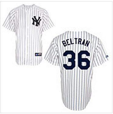 New York Yankees #36 Replica Carlos Beltran Home Jersey