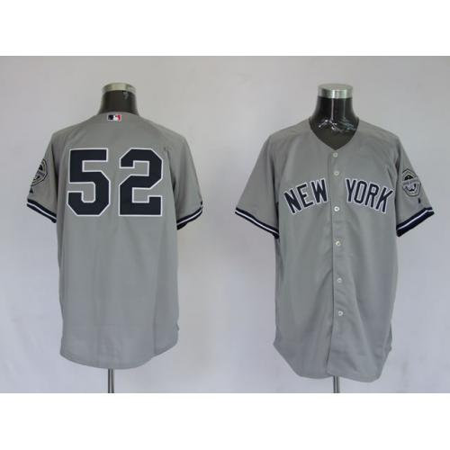 Jerseys New York Yankees 52 C.C.Sabathia Grey Jerseys New York Yankees 52 C.C.Sabathia Grey