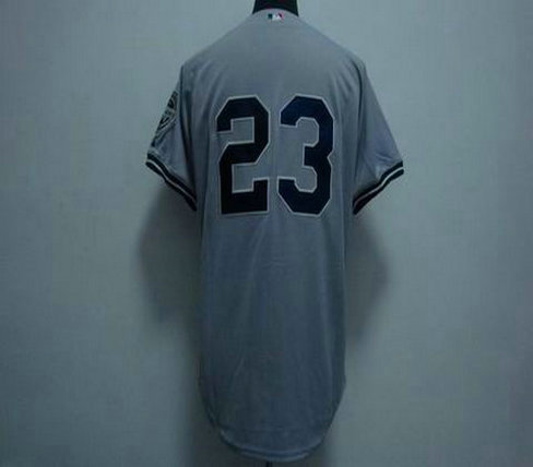 jerseys New York Yankees #23 Mattingly grey jerseys New York Yankees #23 Mattingly grey