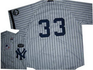 New York Yankees 33 Nick Swisher GMS THE BOSS white Jerseys