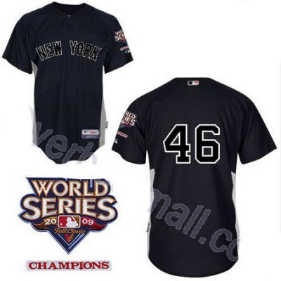 New York Yankees 46 Andy Pettitte Black jerseys New York Yankees 46 Andy Pettitte Black jerseys