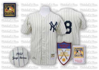 Yogi Berra 1951 NY Yankees Mitchell and Ness JERSEY