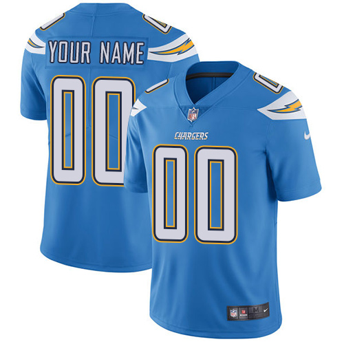Nike Los Angeles Chargers Elite Electric Blue Alternate Youth Jersey NFL Vapor Untouchable Customized jerseys Nike Los Angeles Chargers Elite Electric Blue Alternate Youth Jersey NFL Vapor Untouchable Customized jerseys