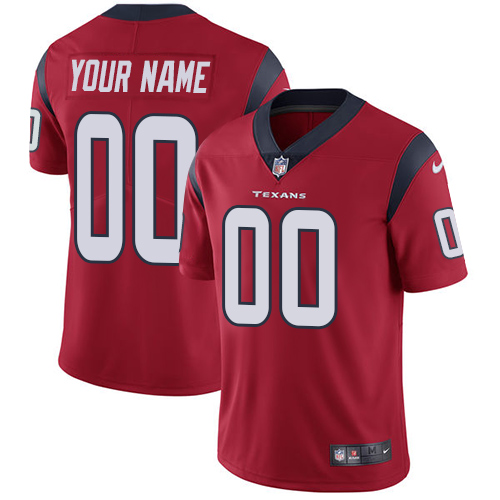 Nike Houston Texans Elite Red Alternate Youth Jersey NFL Vapor Untouchable Customized jerseys