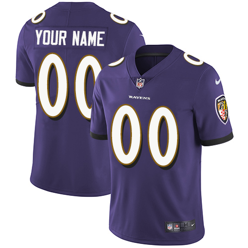 Nike Baltimore Ravens Elite Purple Home Youth Jersey NFL Vapor Untouchable Customized jerseys Nike Baltimore Ravens Elite Purple Home Youth Jersey NFL Vapor Untouchable Customized jerseys