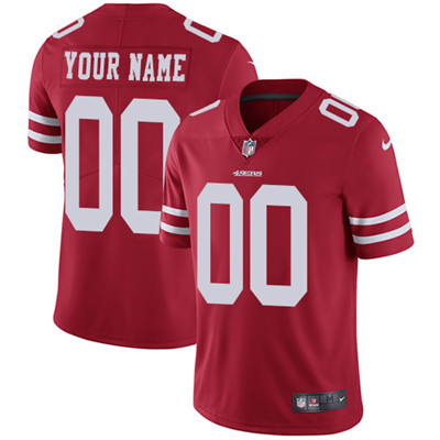Nike San Francisco 49ers Customized Red Stitched Vapor Untouchable Limited Youth NFL Jersey Nike San Francisco 49ers Customized Red Stitched Vapor Untouchable Limited Youth NFL Jersey