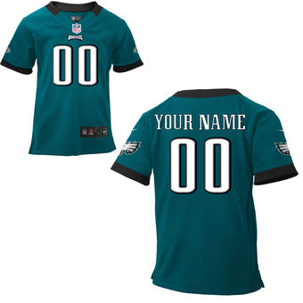 Nike Philadelphia Eagles Preschool Customized Team Color Game Jersey