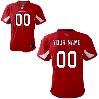 Nike Arizona Cardinals Preschool Customized Team Color Game Jersey