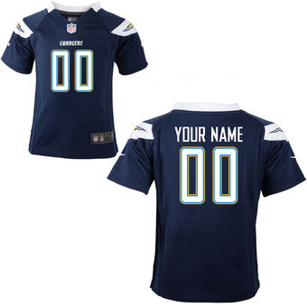 Nike San Diego Chargers Infant Customized Game Team Color Jersey