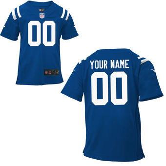 Nike Indianapolis Colts Infant Customized Game Team Color Jersey
